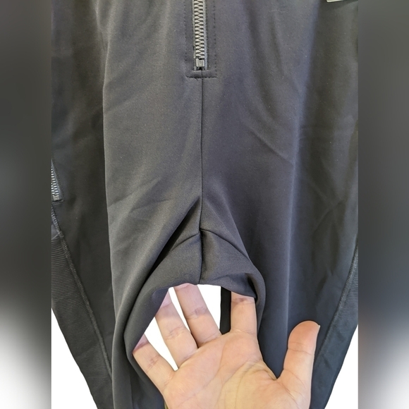 Sweaty Betty Flex Cuffed Front Zip Joggers Sweatpants Black Size XS - Picture 8 of 12